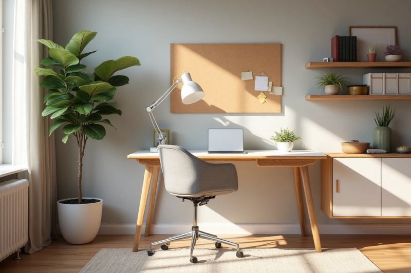 Décoration bureau télétravail