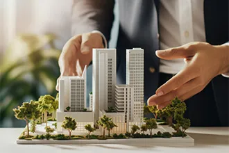 Formation programme immobilier Maquette immeuble